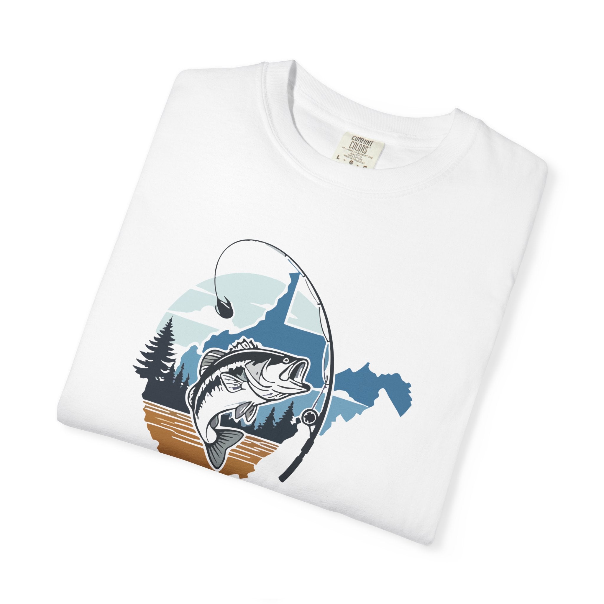 West By God Bass T-Shirt — Fishing Graphic Tee