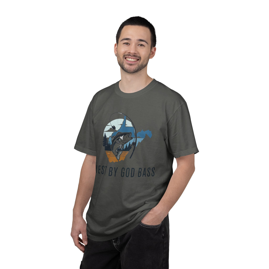 West By God Bass T-Shirt — Fishing Graphic Tee