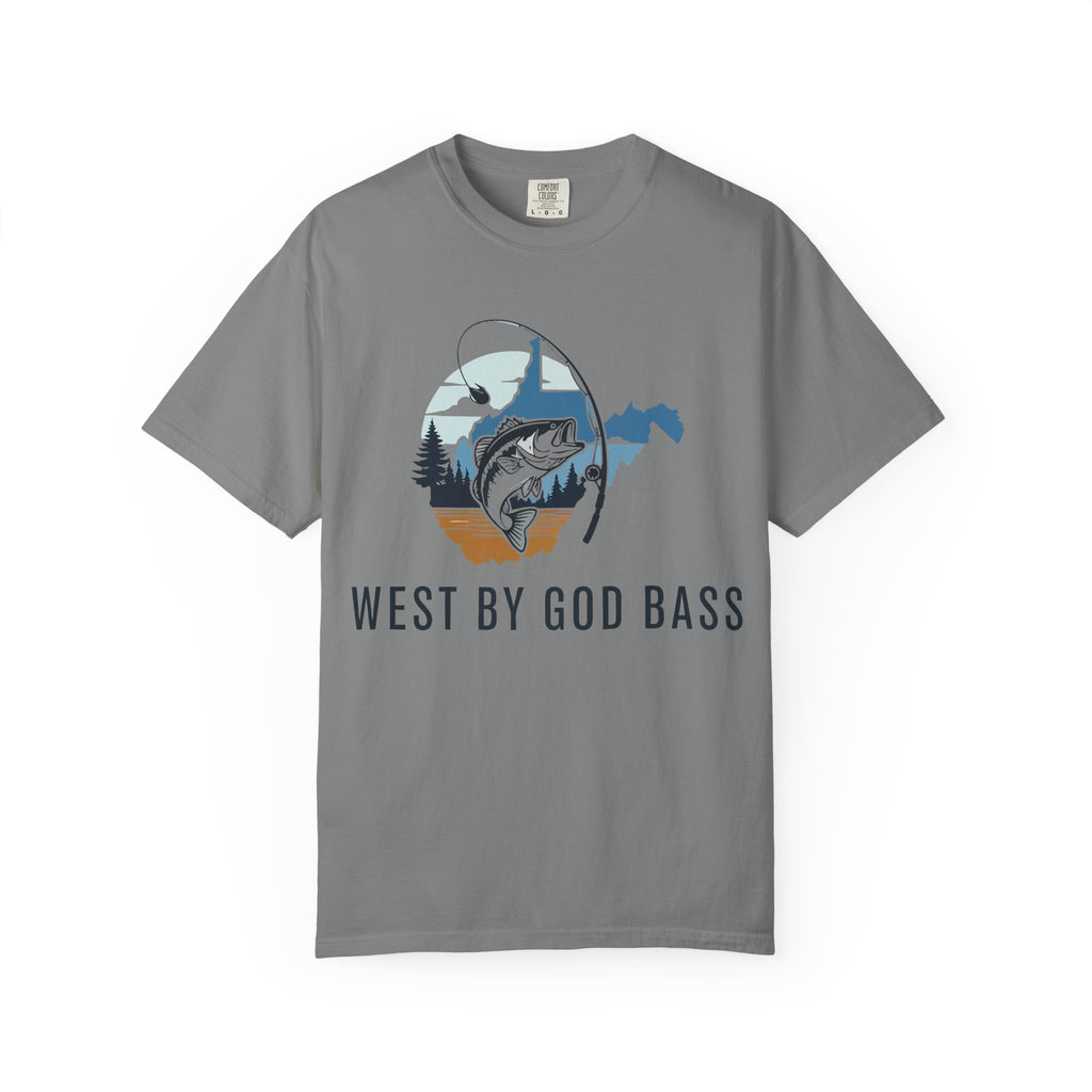 West By God Bass T-Shirt — Fishing Graphic Tee