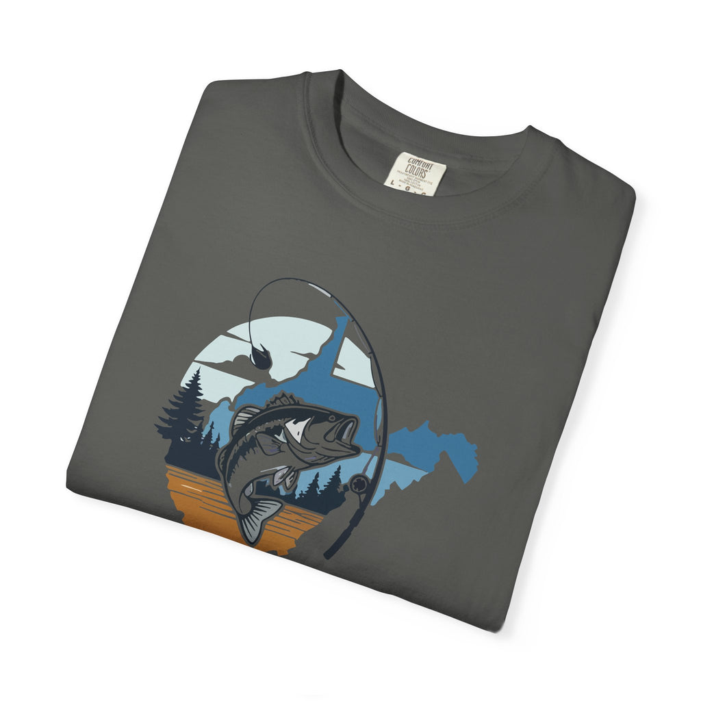 West By God Bass T-Shirt — Fishing Graphic Tee