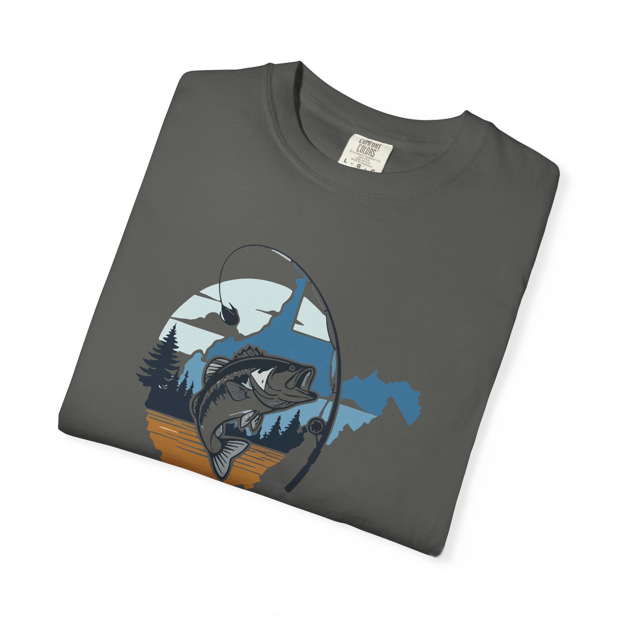 West By God Bass T-Shirt — Fishing Graphic Tee