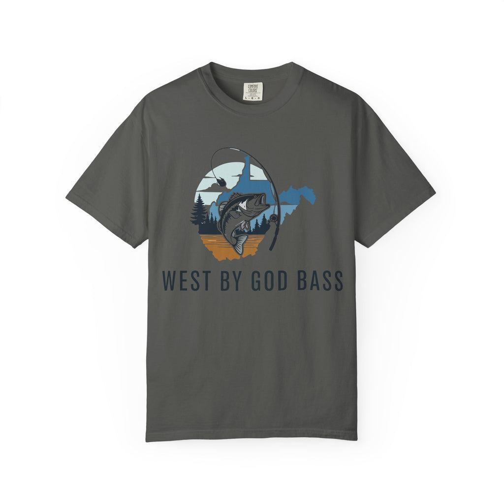 West By God Bass T-Shirt — Fishing Graphic Tee