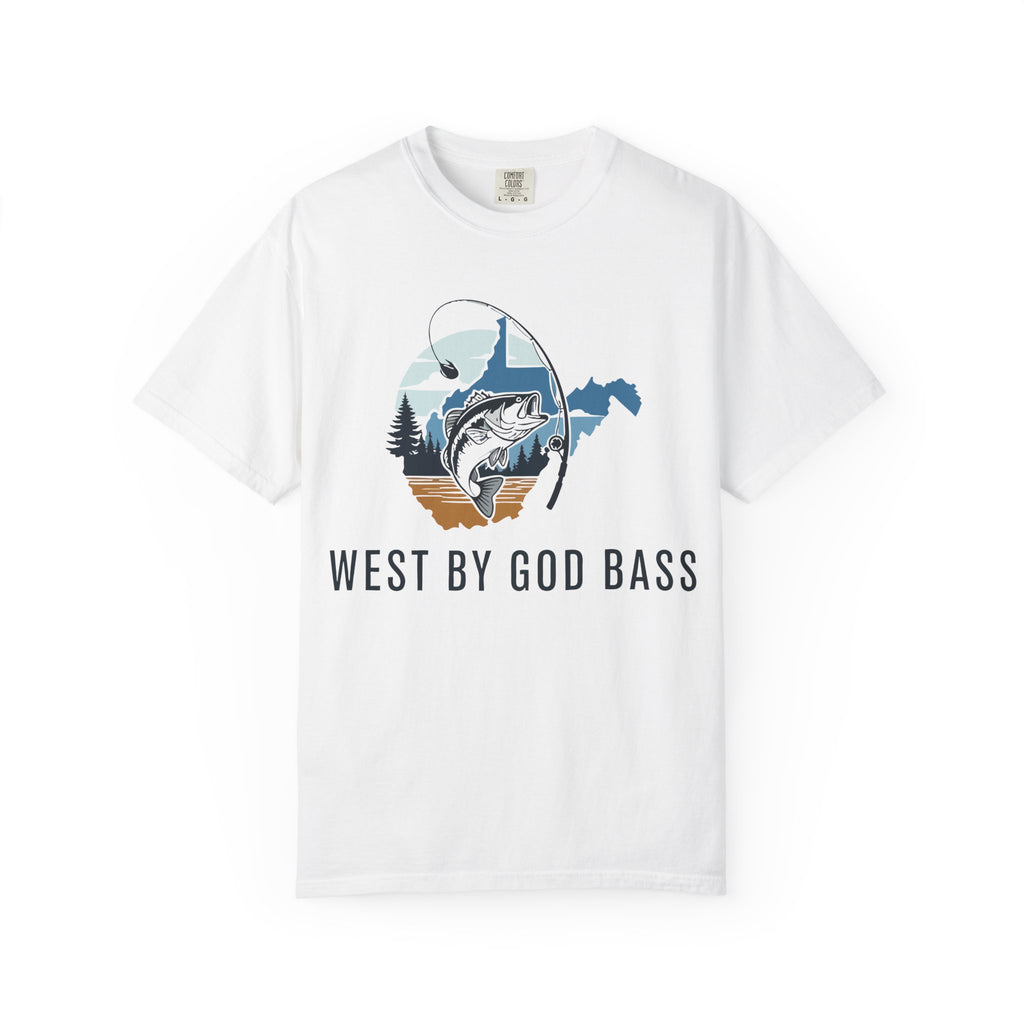 West By God Bass T-Shirt — Fishing Graphic Tee
