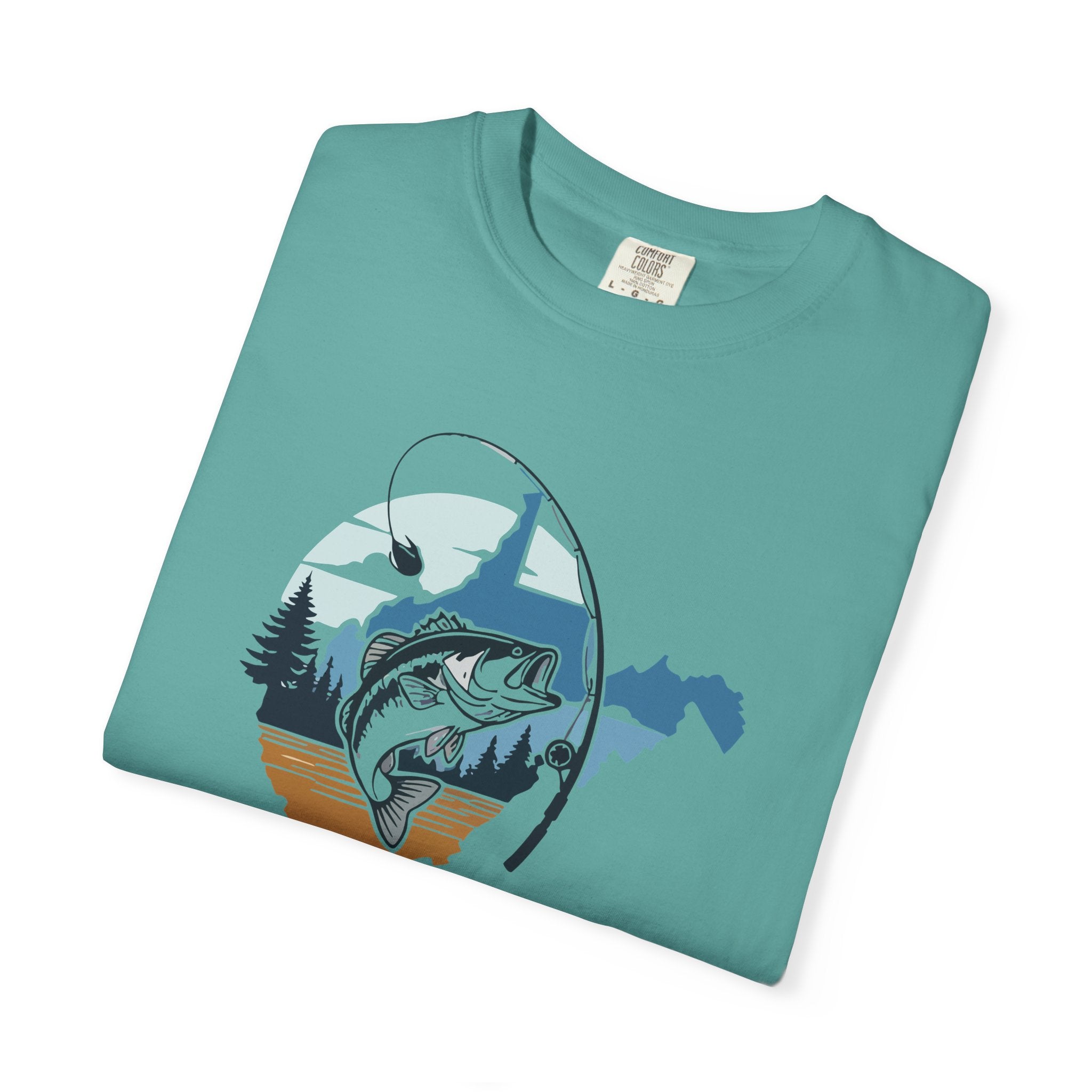 West By God Bass T-Shirt — Fishing Graphic Tee