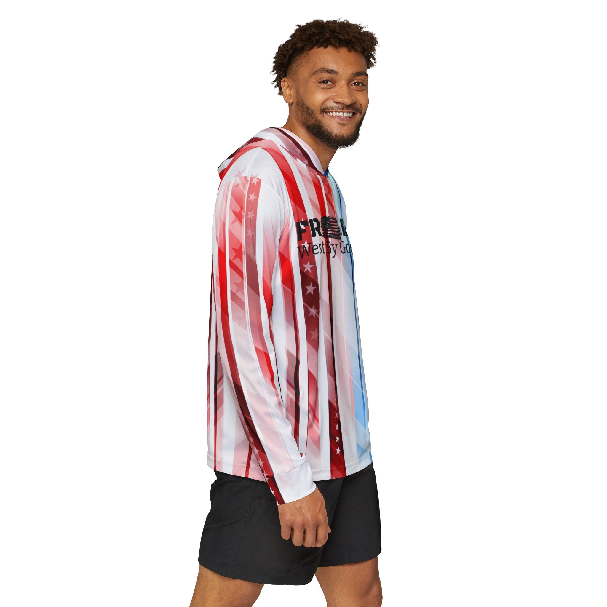 American Flag FREEDOM Fishing Shirt