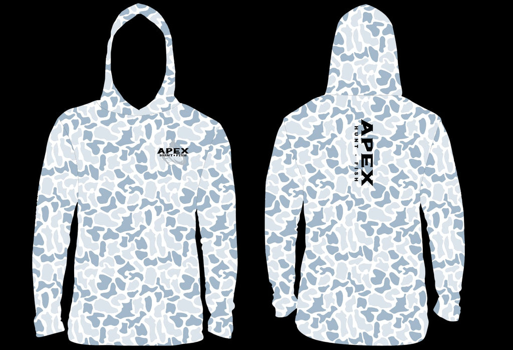 White Duck Camo Hoodie